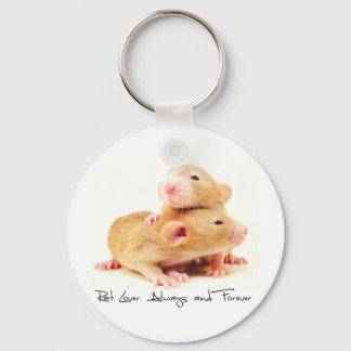 Rat Lover immer und für immer Schlüsselanhänger