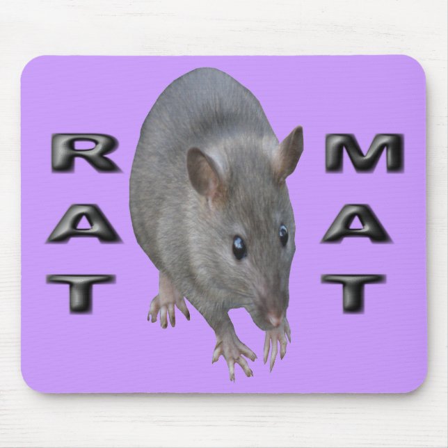 Rat Mat Mousepad (Vorne)