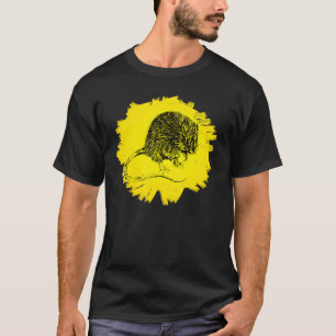 Rat Motif Niedlich Ratte in Hand Rodent Käse Haust T-Shirt