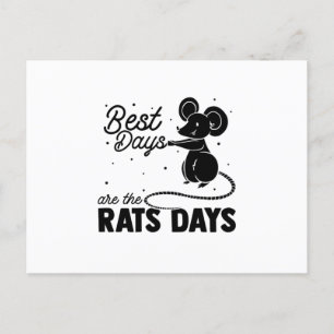 rat pet   rodent animals rat gifts postkarte