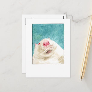 Rat Pet Selfie - DNM Postkarten