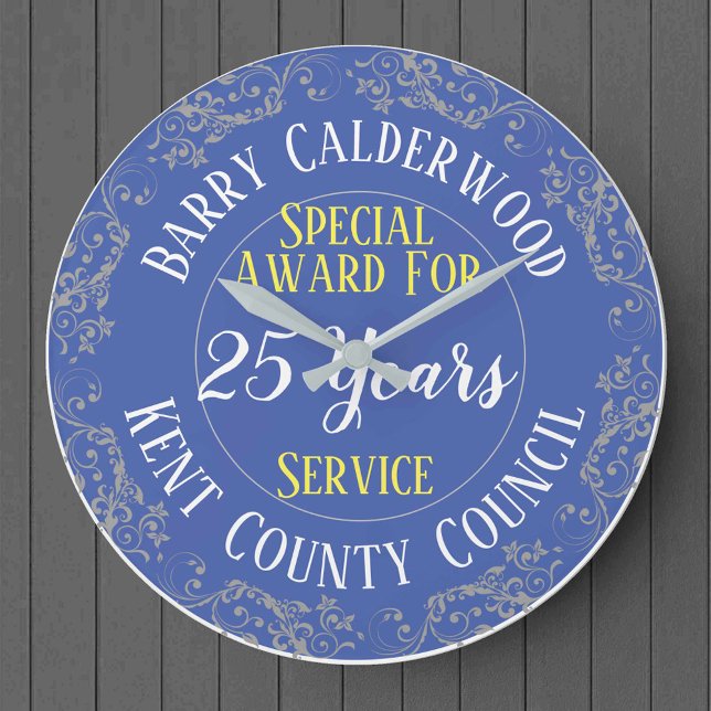 Rat-Preis für langjährige Dienste mit Jahren Große Wanduhr (Von Creator hochgeladen)