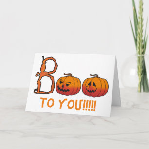**RAT "R" FÜR "SIE" FÜR HALLOWEEN** FEIERTAGSKARTE