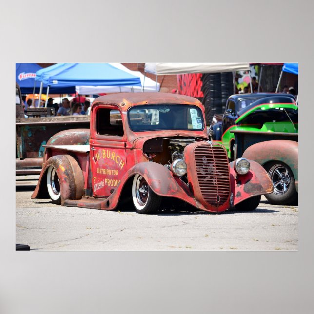 Rat Rod Abholwagen Poster (Vorne)