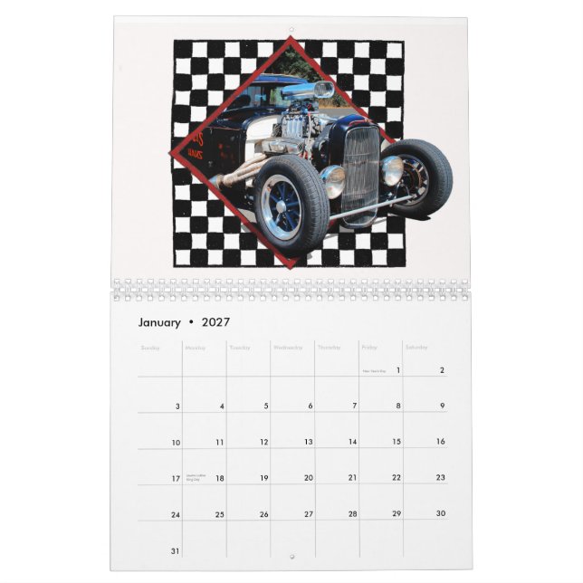 Rat Rod Diner Kalender (Jan 2027)