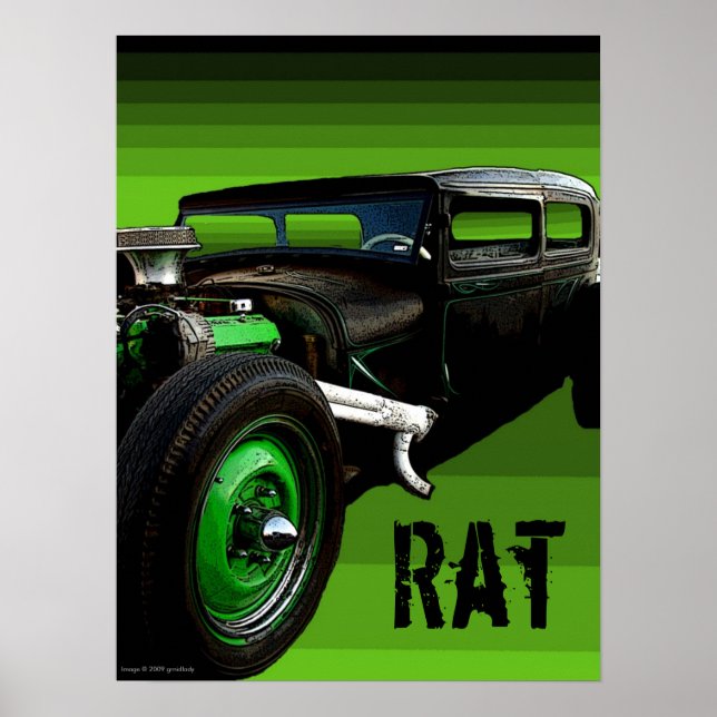 Rat Rod Poster (Vorne)