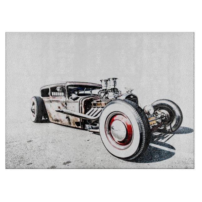 Rat Rod Schneidebrett (Vorderseite)