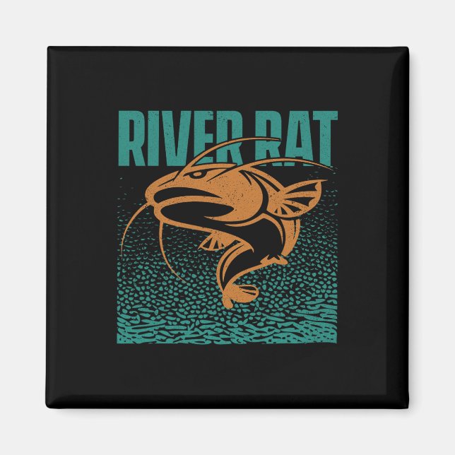 Rat "Süßwasser" beim Fischen — Fisch Magnet (Vorne)