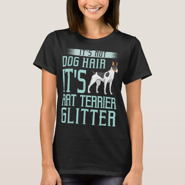 Rat Terrier Dog Welpen Eigentümer Lover T-Shirt (Vorderseite)