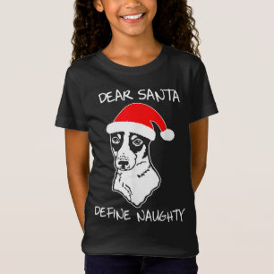 Rat Terrier lustige hässliche Weihnachtsgeschenke T-Shirt