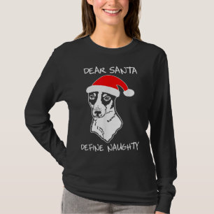 Rat Terrier lustige hässliche Weihnachtsgeschenke T-Shirt
