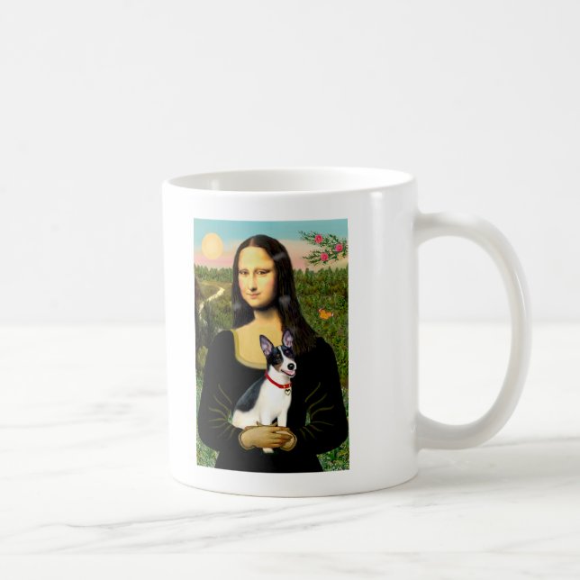 Rat Terrier - Mona Lisa Kaffeetasse (Rechts)