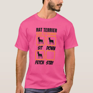 Rat Terrier Trainingsanleitung für Hundebesitzer T-Shirt