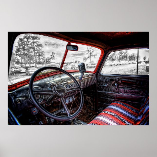 Rat Truck Interior Poster (Vorne)