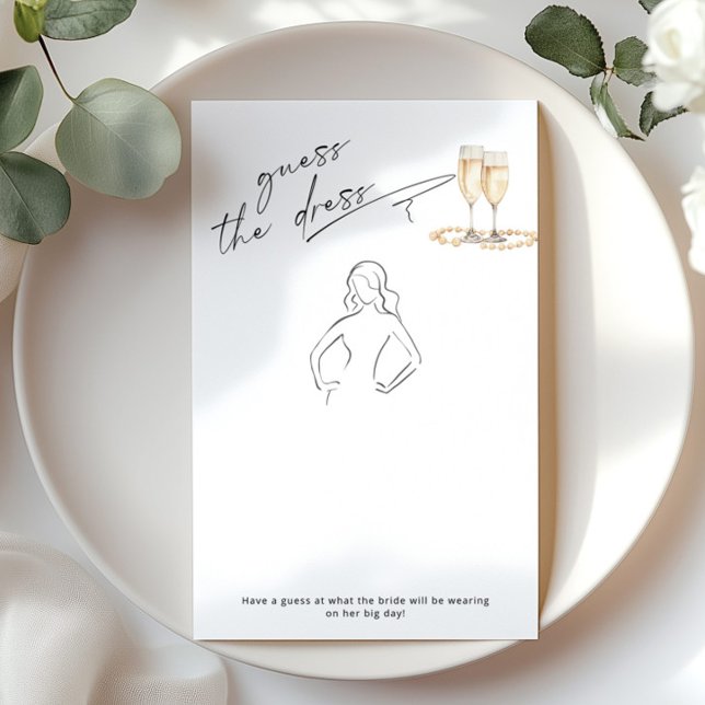 Rate das Kleid Minimalistische Perlen und Prosecco (Von Creator hochgeladen)