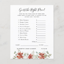 Rate den Preis | Baby Showspiel