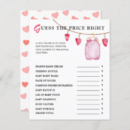 Rate den Preis | Valentinisches Kinderduschenspiel