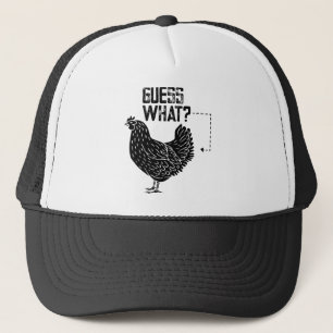 Rate mal? Hühnerhintern! Truckerkappe