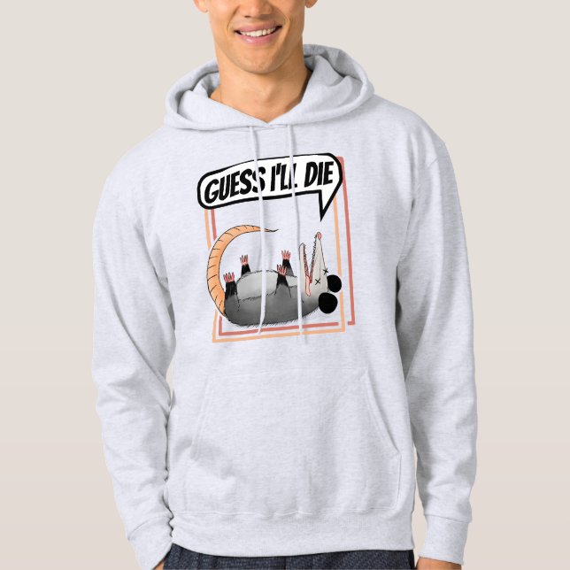 Rate mal, ich Die Post-Opossum-Spiel Hoodie (Vorderseite)