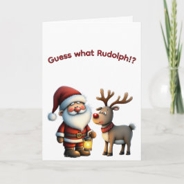 Rate mal, Rudolph? Karte