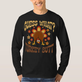 Rate Mal? Truthahn-Ende  Lustiger Retro-Thanksgivi T-Shirt