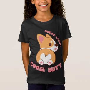 Rate mal, was Corgi Hintern Funny Dog Lover Gesche T-Shirt