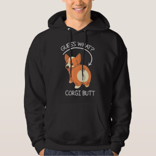 Rate mal, was Corgi Hintern Hoodie