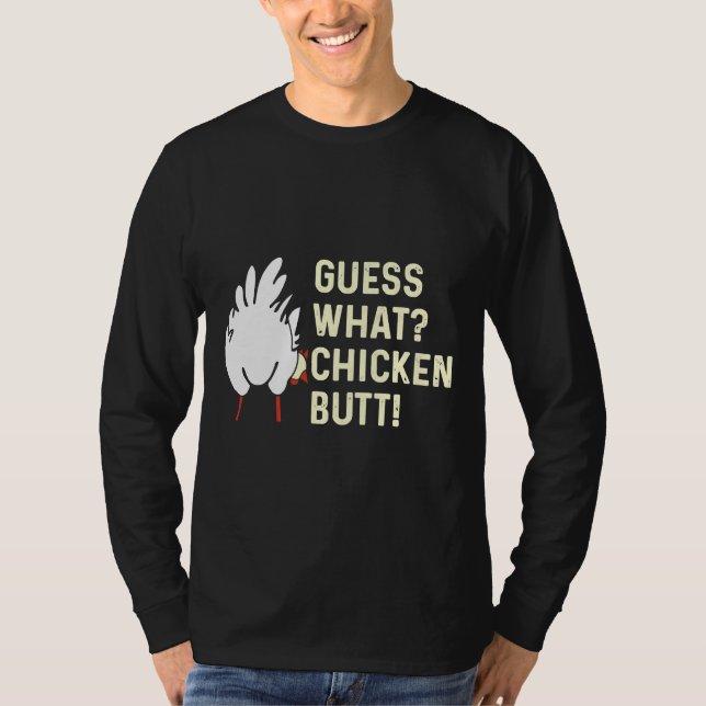 Rate mal, was für ein Huhn aber T-Shirt (Vorderseite)