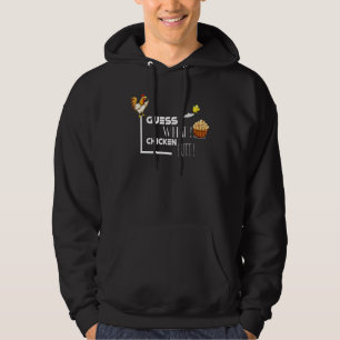 Rate mal, was Hühnchen-Hintern-Design Classic Hoodie