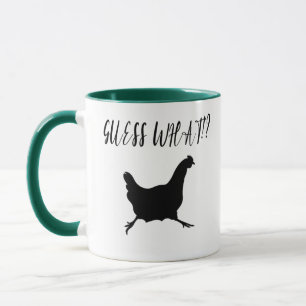 Rate mal was? Hühner-Hintern, Hühnerlover Tasse