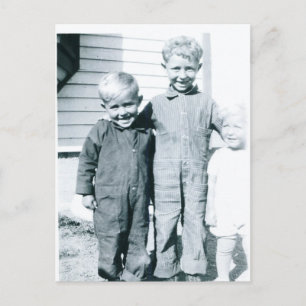 Rate mal, was wir getan haben! postkarte