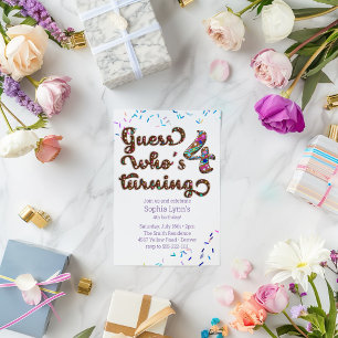 Rate mal, wer 4 Kekse macht Einladung