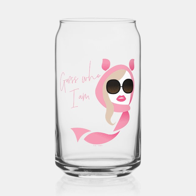 Rate mal, wer ich bin - der weiße Lotus Dosenglas (Vorderseite)