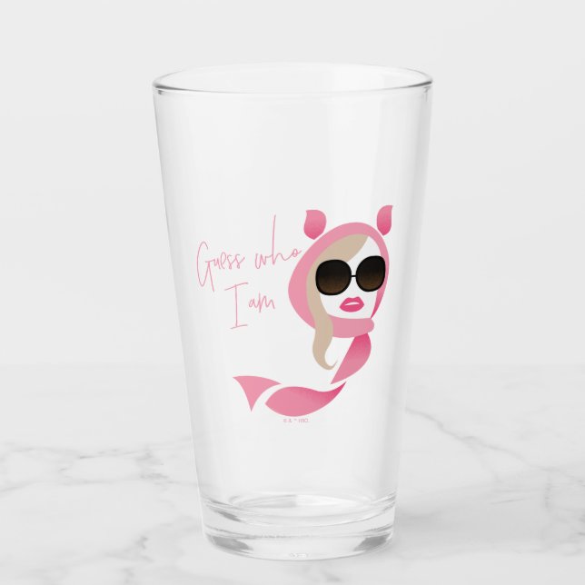 Rate mal, wer ich bin - der weiße Lotus Glas (Vorderseite)