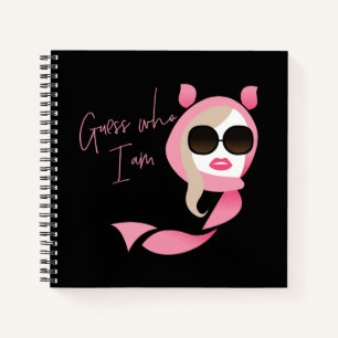 Rate mal, wer ich bin - der weiße Lotus Notizbuch