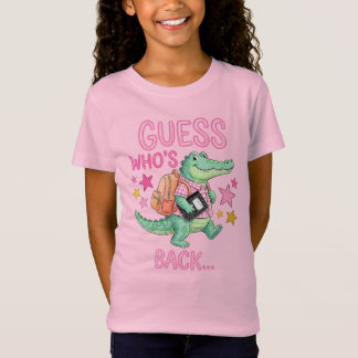 Rate mal, wer wieder zur Schule geht, Alligator T-Shirt