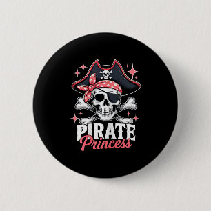 Rate Niedlich Princess Halloween Skull Bow Krawatt Button