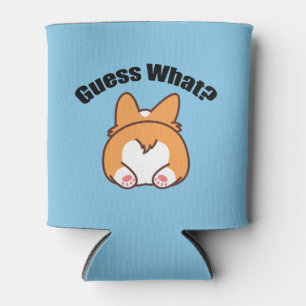 Rate was Corgi Hintern Spaß Dosenkühler
