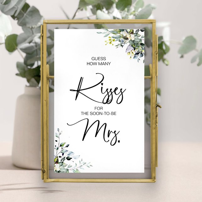 Rate, wie viele Küsse für die bald werdende Mrs. S Poster (Von Creator hochgeladen)