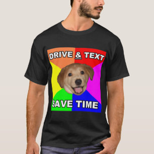 Ratehund sagt: Antrieb u. Text T-Shirt