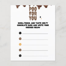 Raten Sie mal, das Schokolade Baby Duwer Game