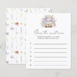 Raten Sie mal, das Sweet Mess Baby Shower Game - L