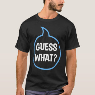 Raten Sie mal, was auf der Rückseite ich ein große T-Shirt