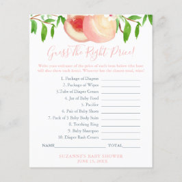 Raten Sie mal, was das richtige Preis-Sweet Peach  Flyer