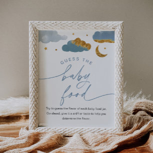 Raten Sie mal, was der Baby Food Twinkle Star Baby Poster