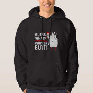 Raten Sie mal, was für Hühner-Hintern 4 Hoodie