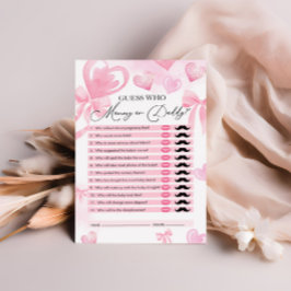 Raten Sie mal, wer, Mama oder Papa, Heart Baby Sho