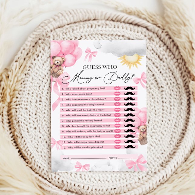 Raten Sie mal, wer, Mama oder Papa, tragen Sie das (Von Creator hochgeladen)