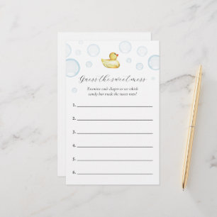 Raten Sie mal, wie das Sweet Mess Baby Shower Game