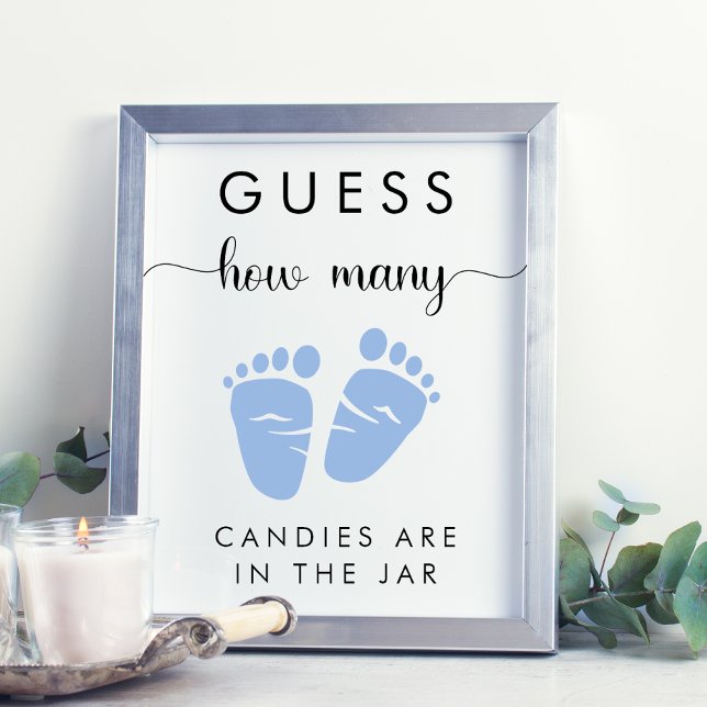 Raten Sie mal, wie viele Candies Baby Boy Showspie Poster (Von Creator hochgeladen)